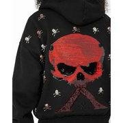 Smugglers moon contraband skeleton hoodie - HOODIE