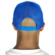 Smugglers moon denim skull trucker hat - OSFA / BROWN - HATS