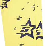 Sp5der 5star print sweatpants - LARGE / YELLOW - SWEAT PANT