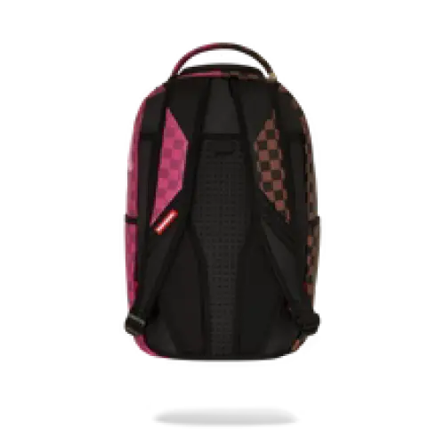 SPLIT SIP PINK CHECK DLXSV BACKPACK - BAGS