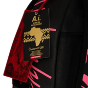 SPRAYGROUND AI LION NEON PINK BACKPACK - BAGS