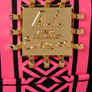 SPRAYGROUND AI LION NEON PINK BACKPACK - BAGS