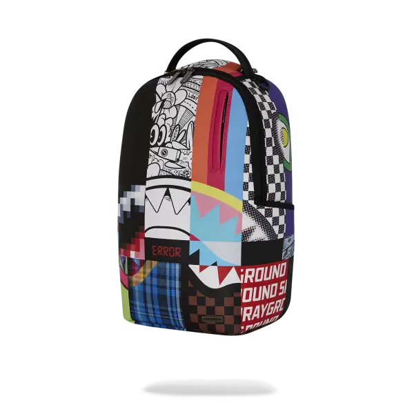 SPRAYGROUND BLOCK PARTY DLXV BACKPACK - BAGS