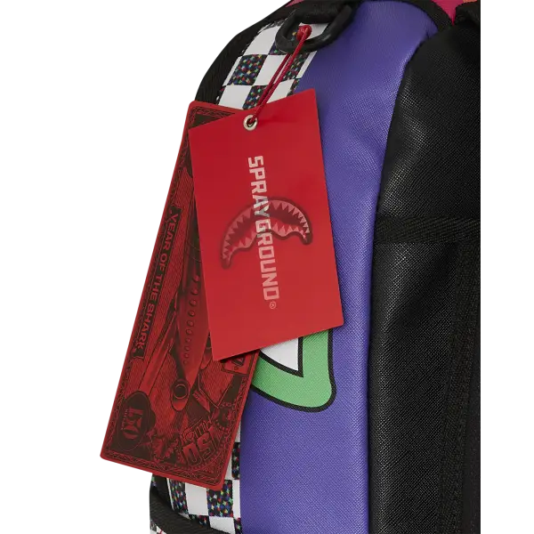 SPRAYGROUND BLOCK PARTY DLXV BACKPACK - BAGS