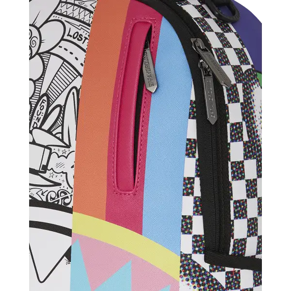 SPRAYGROUND BLOCK PARTY DLXV BACKPACK - BAGS