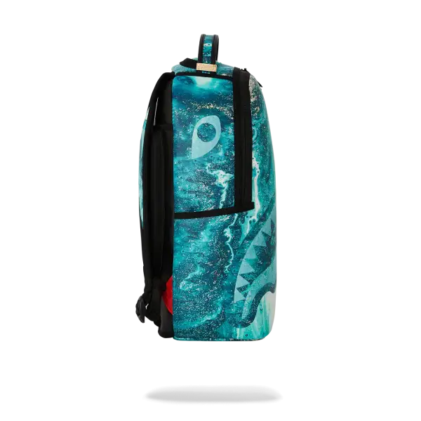 Sprayground blue liquid shark dlxsv backpack - BAGS