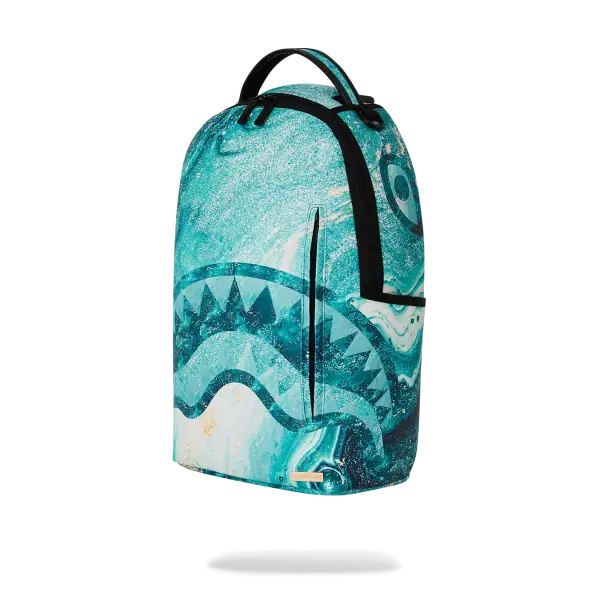 Sprayground blue liquid shark dlxsv backpack - BAGS