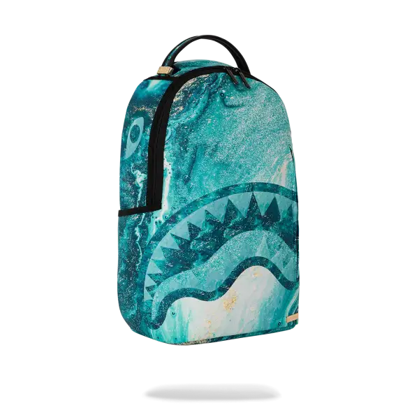 Sprayground blue liquid shark dlxsv backpack - BAGS