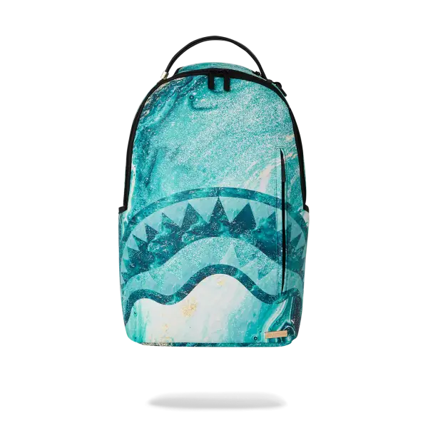 Sprayground blue liquid shark dlxsv backpack - BAGS