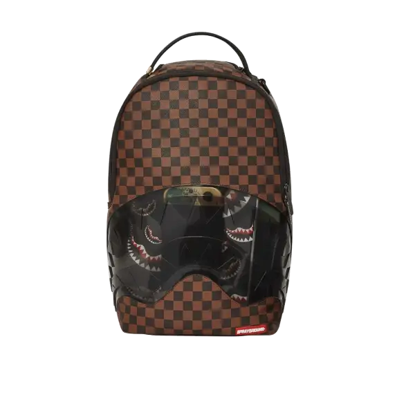 Sprayground clear rubber sharks in paris dlxsv backpack - BAGS