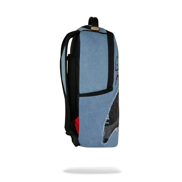 Sprayground Denim Tear 3 AM Patches DLXSV Backpack - BAGS