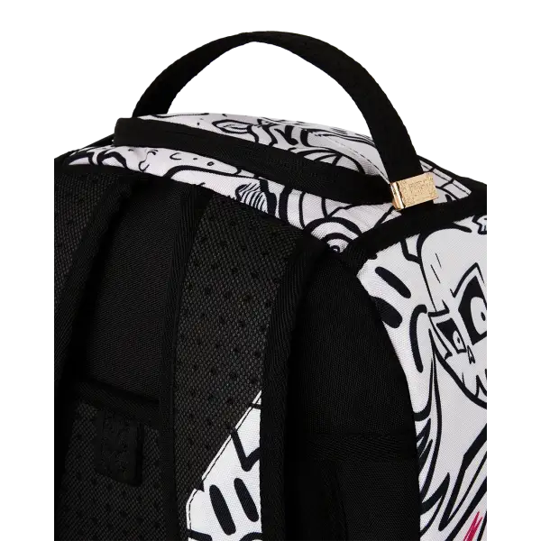 Sprayground diablo bear repel graffiti backpack - BAGS