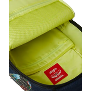 Sprayground Evisu Style DLX Denim Backpack - BAGS