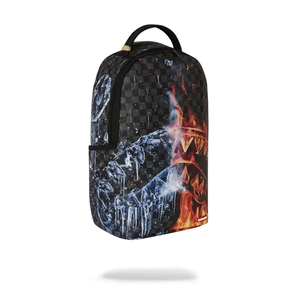 SPRAYGROUND FIRE & ICE SHARK DLXSV BACKPACK - BAGS