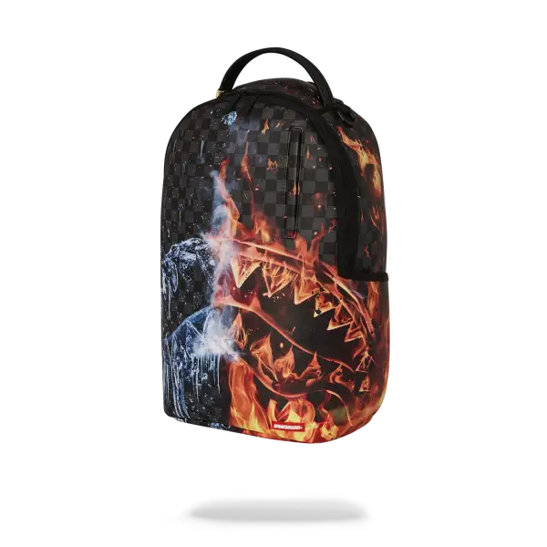SPRAYGROUND FIRE & ICE SHARK DLXSV BACKPACK - BAGS