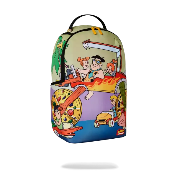 Sprayground Flintstones Blinged Out Car DLXR Backpack - BAGS