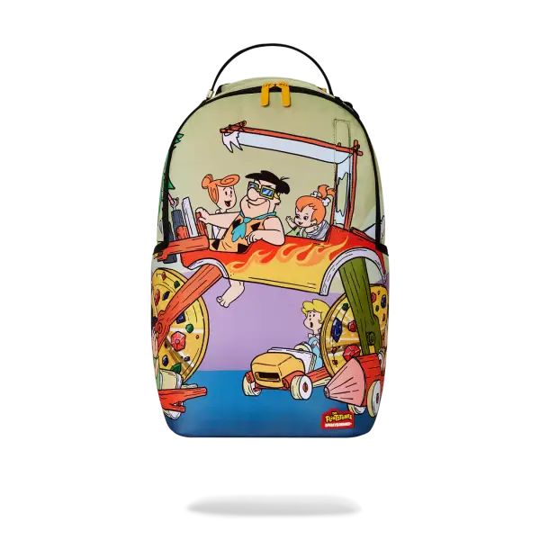 Sprayground Flintstones Blinged Out Car DLXR Backpack - BAGS