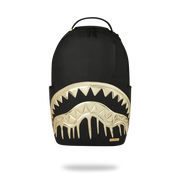 Sprayground GoldHeart Shark Drip Backpack - BAGS
