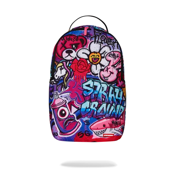 SPRAYGROUND GRAFFITI PRINT DLXR BACKPACK - BAGS