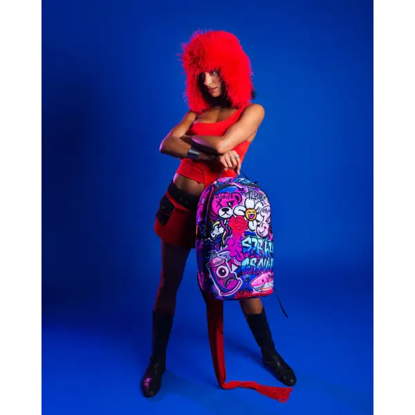 SPRAYGROUND GRAFFITI PRINT DLXR BACKPACK - BAGS