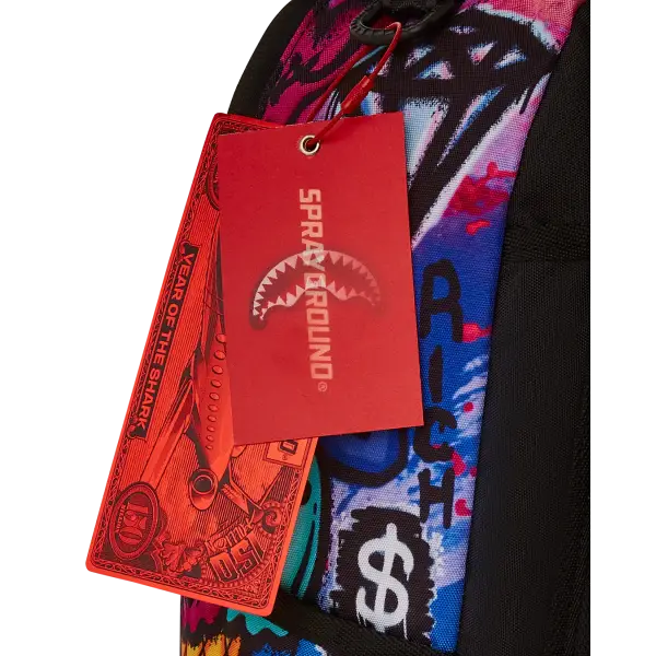 SPRAYGROUND GRAFFITI PRINT DLXR BACKPACK - BAGS