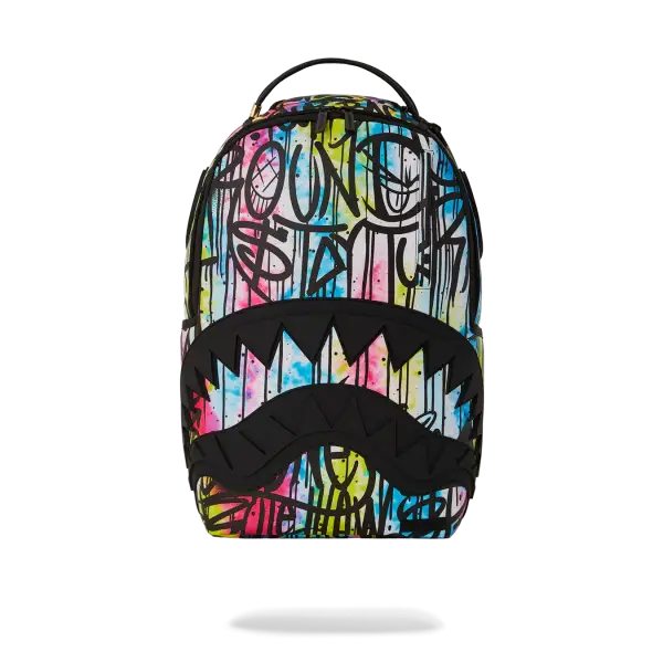 Sprayground graffiti sharkmouth throws dlxsv backpack - BAGS