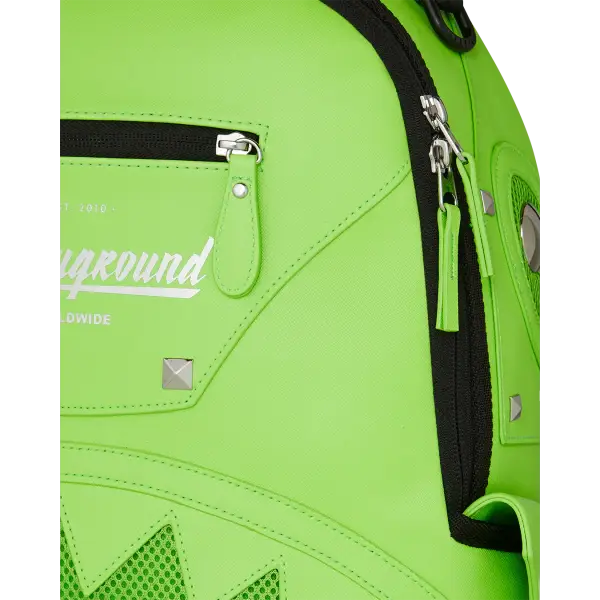Sprayground Green Meanie DLXSV Backpack - BAGS