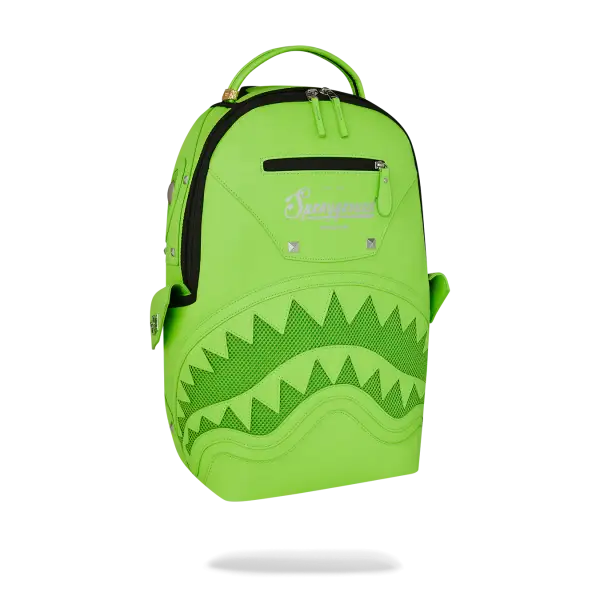 Sprayground Green Meanie DLXSV Backpack - BAGS