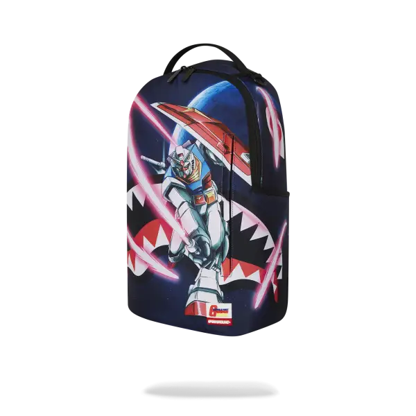 SPRAYGROUND GUNDAM SLASHED SHARK 1 DLXR BACKPACK - BAGS
