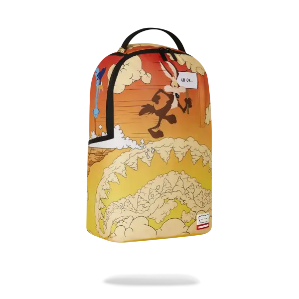 SPRAYGROUND LOONEY TUNES COYOTE CLIFF FALL DLXR BACKPACK - BAGS