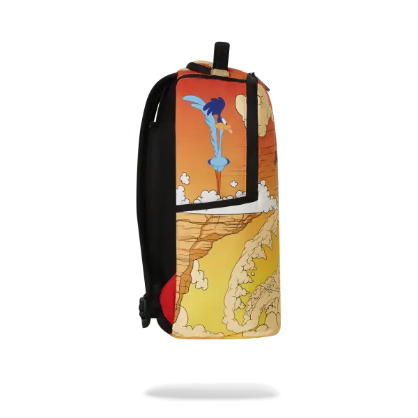SPRAYGROUND LOONEY TUNES COYOTE CLIFF FALL DLXR BACKPACK - BAGS