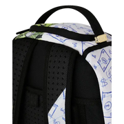 Sprayground Mean Money Collage DLXR Backpack - BAGS