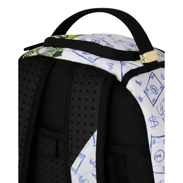 Sprayground Mean Money Collage DLXR Backpack - BAGS