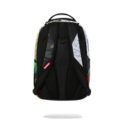 Sprayground Mean Money Collage DLXR Backpack - BAGS