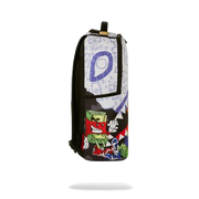 Sprayground Mean Money Collage DLXR Backpack - BAGS
