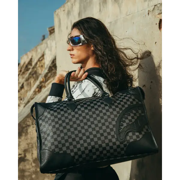 SPRAYGROUND MIDNIGHT CHATEAU PYRAMID DUFFLE - BAGS