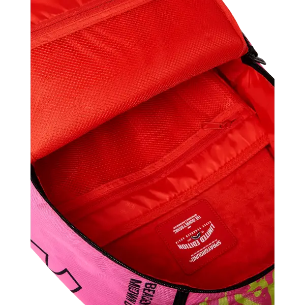 SPRAYGROUND MONEY BEAR GRAFFITI DLXR BACKPACK - BAGS