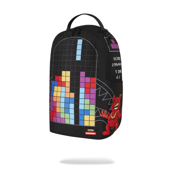 SPRAYGROUND MONEY BEARS AND TETRIS: BACKPACK - BAGS