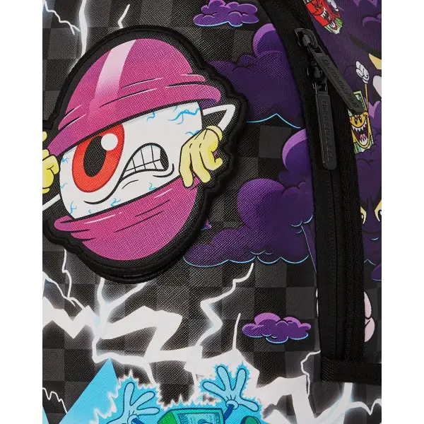 Sprayground money boys split crazy eyes backpack - BAGS