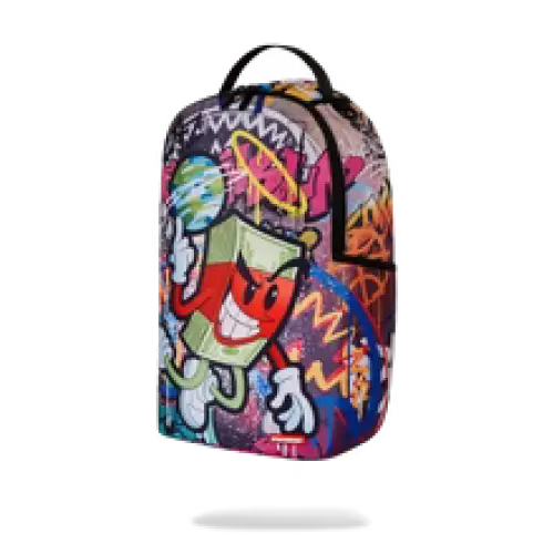 SPRAYGROUND MONEY MAKES THE WORLD GO ROUND DLXV BACKPACK - BAGS