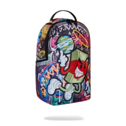 SPRAYGROUND MONEY MAKES THE WORLD GO ROUND DLXV BACKPACK - BAGS