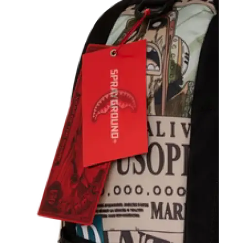 SPRAYGROUND ONE PIECE WANTED SHARK POSTERS BACKPACK - BAGS
