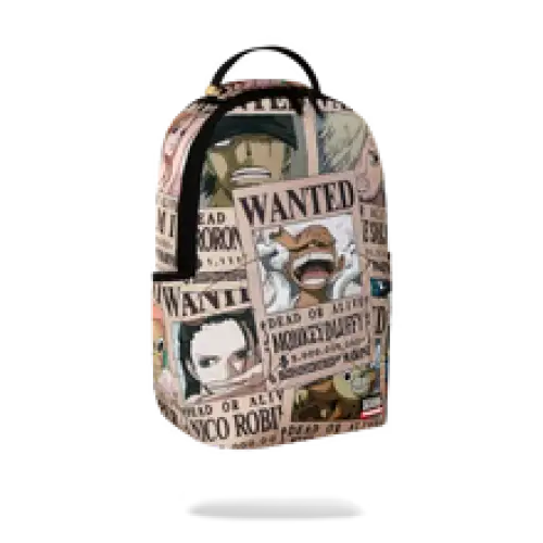 SPRAYGROUND ONE PIECE WANTED SHARK POSTERS BACKPACK - BAGS