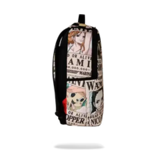 SPRAYGROUND ONE PIECE WANTED SHARK POSTERS BACKPACK - BAGS