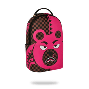 Sprayground - Pink Bear Shark DLXSV Backpack by SPRAYGROUND