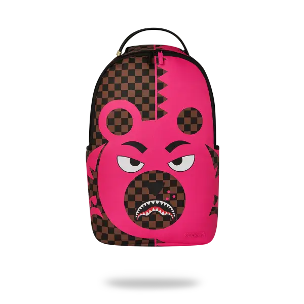 Sprayground - Pink Bear Shark DLXSV Backpack - BAGS