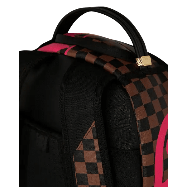 Sprayground - Pink Bear Shark DLXSV Backpack by SPRAYGROUND