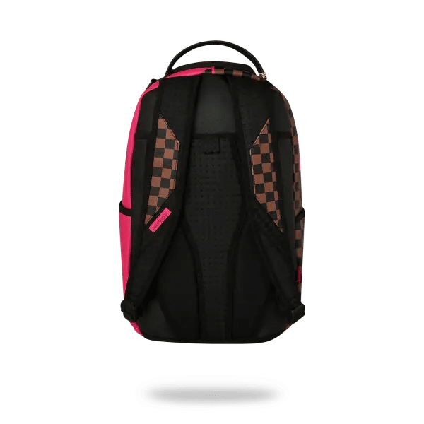 Sprayground - Pink Bear Shark DLXSV Backpack by SPRAYGROUND