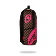 Sprayground - Pink Bear Shark DLXSV Backpack by SPRAYGROUND