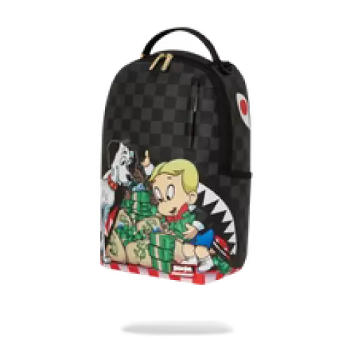 SPRAYGROUND RICHIE RICH AND DOG MONEY REVEAL DLXSV BACKPACK - BAGS